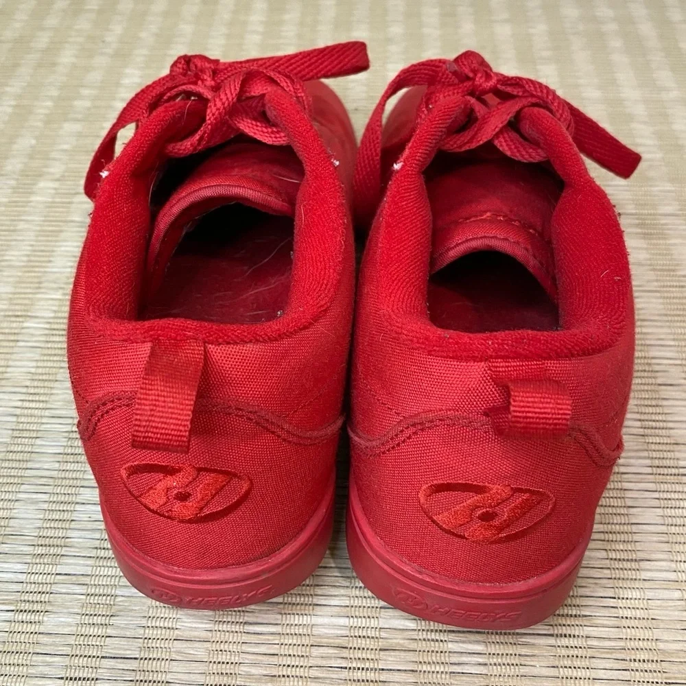 HEELYS Youth Pro 20 Wheels Sneakers Shoes Red Size 6 YTH Shoes With Wheels - Picture 12 of 16